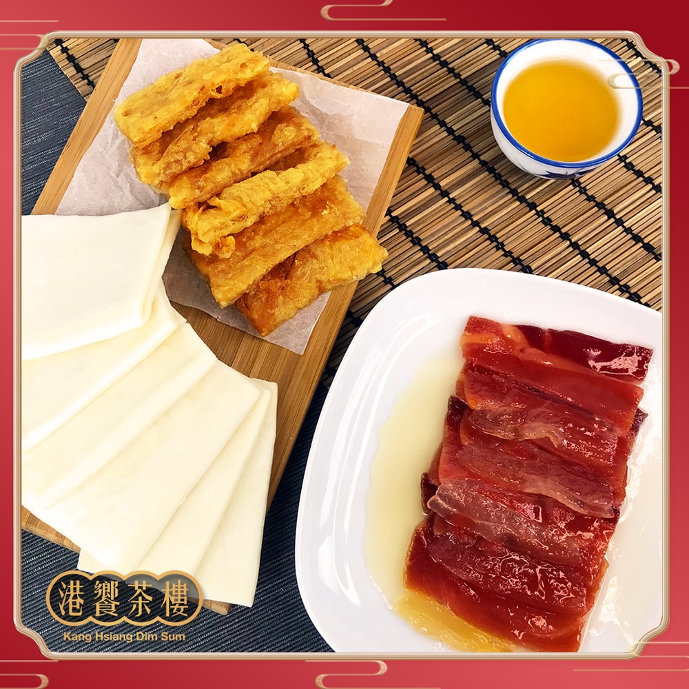 【港饗茶樓】富貴犇騰禮盒(紅酒燉牛肉+富貴雙方)