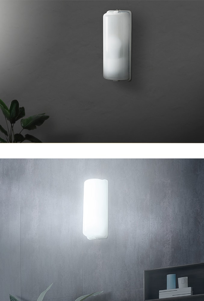 【太星電工】簡約家用壁燈(含E27/13W 白光LED燈泡)/2入 WHA813W*2