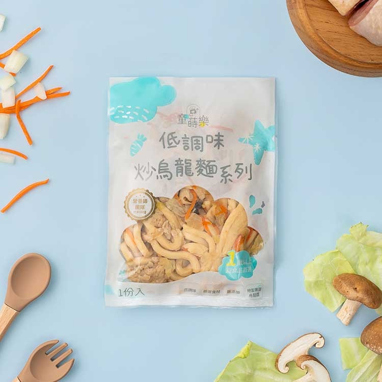 【童蒔樂】炒烏龍麵3包組(各口味×1)