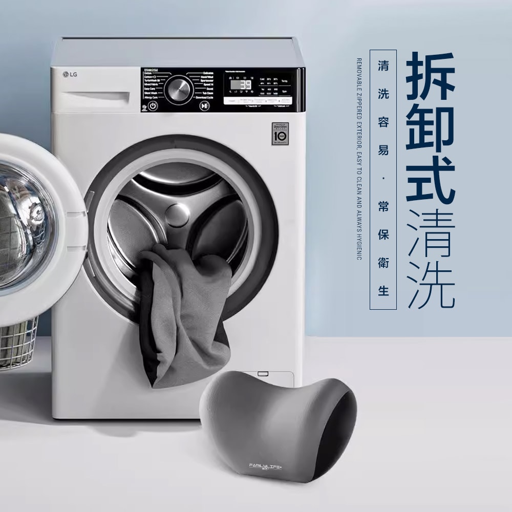 【FL 生活+】3D超服貼全支撐車用腰靠(A-180)(全支撐靠墊/腰靠/車用腰靠/透氣腰靠/回彈記憶腰靠)