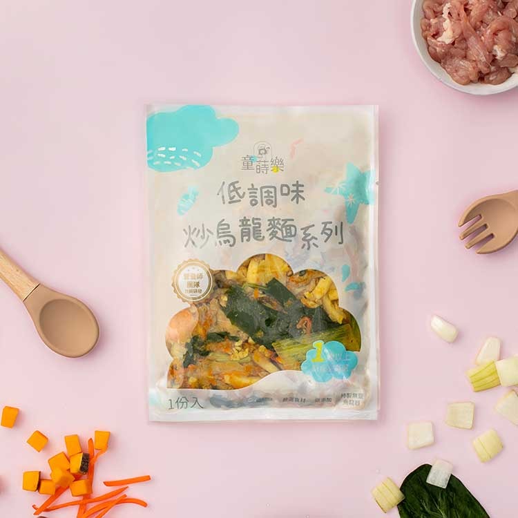 【童蒔樂】炒烏龍麵3包組(各口味×1)