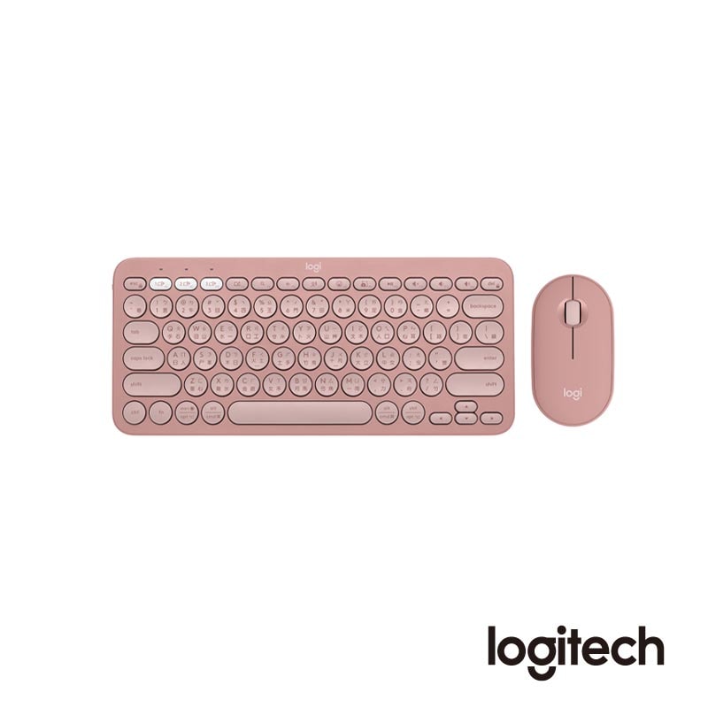 【Logitech 羅技】Pebble 2 Combo 無線藍牙鍵盤滑鼠組