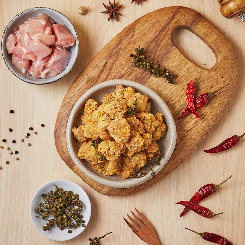 【大成食品】青花椒麻香酥雞(500/包) x5包組