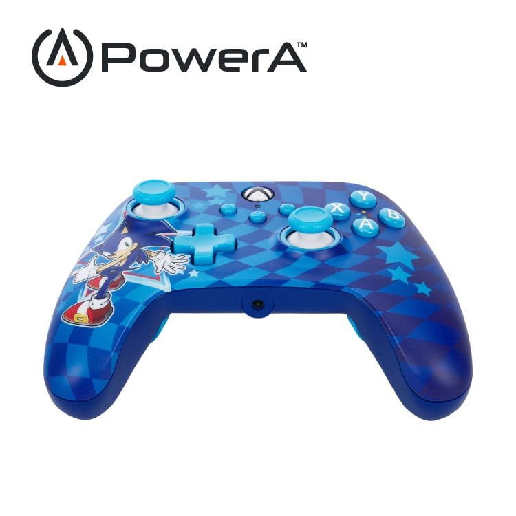 【PowerA】XBOX 可調增強款有線遊戲手把(XBGP0229-01)-音速小子
