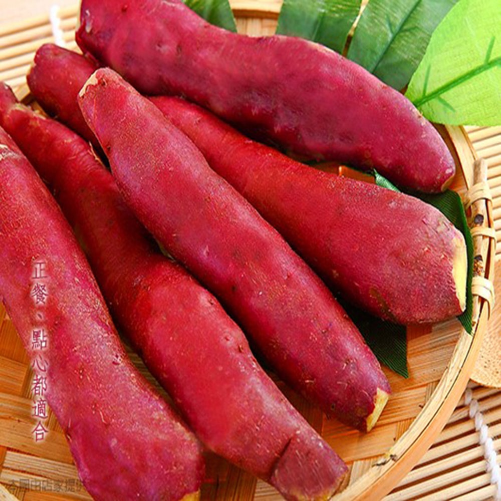 【綠之醇】特A級紅皮栗子地瓜-5包組 (夾鏈袋800g/包)