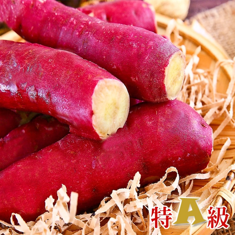 【綠之醇】特A級紅皮栗子地瓜-5包組 (夾鏈袋800g/包)