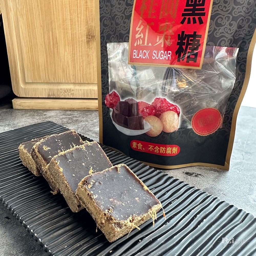 【洪元記】老薑&桂圓紅棗黑糖塊(140g)_6包組