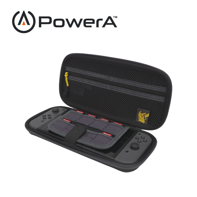 【PowerA】任天堂收納保護殼限量款(1521515-01)-皮卡丘