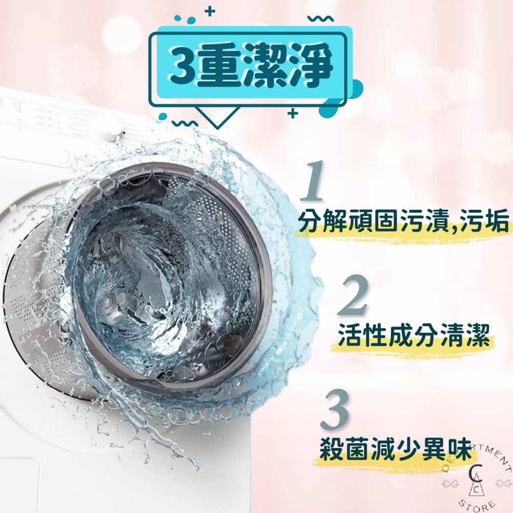 【EMO】洗衣槽清潔劑TC-360 150g*2包x12組/箱