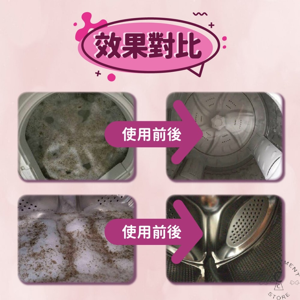 【EMO】洗衣槽清潔劑TC-360 150g*2包x12組/箱