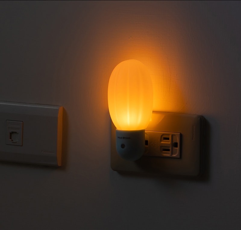 【太星電工】光之寶LED仙人掌自動小夜燈(6入) ZG805*6