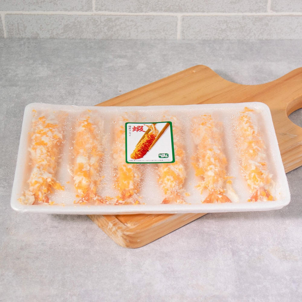 【巧食家】嚴選黃金麵包炸蝦X4盒 (210g/6入/盒)