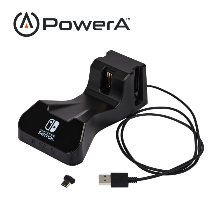 【PowerA】任天堂Joy-Con 加Pro 手把2合1充電座(1525991-01)