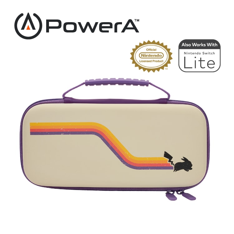 【PowerA】任天堂官收納保護殼限量款 (1524882-01)-復刻皮卡丘