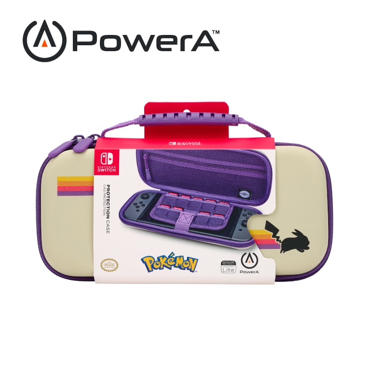 【PowerA】任天堂官收納保護殼限量款 (1524882-01)-復刻皮卡丘