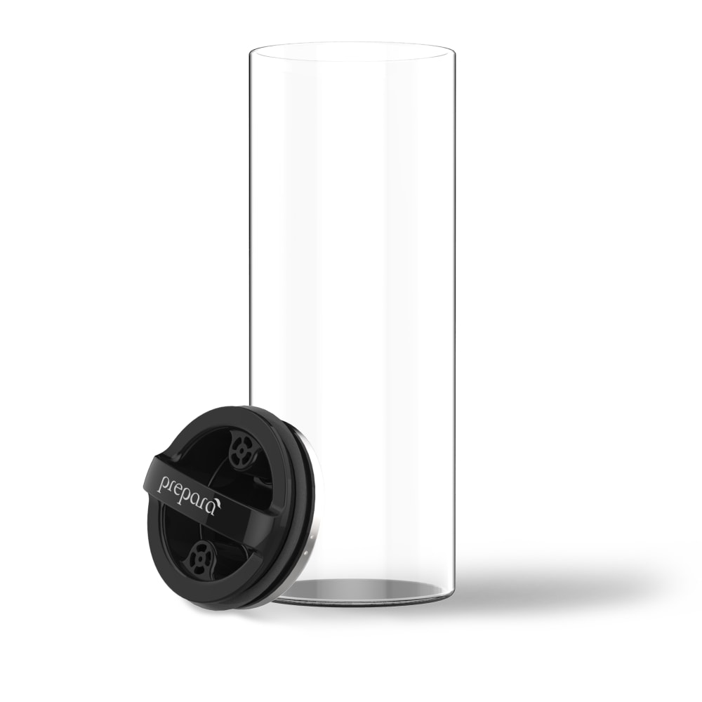 【Prepara】EVAK 密封儲物罐 COMPACT 系列玻璃/亮面把手(3號)-1360ml