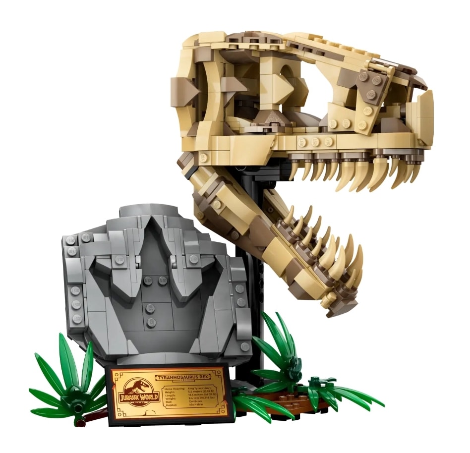【LEGO 樂高】磚星球〡 76964 侏羅紀世界系列 恐龍化石 霸王龍頭骨 Dinosaur Fossils: T. rex Skull