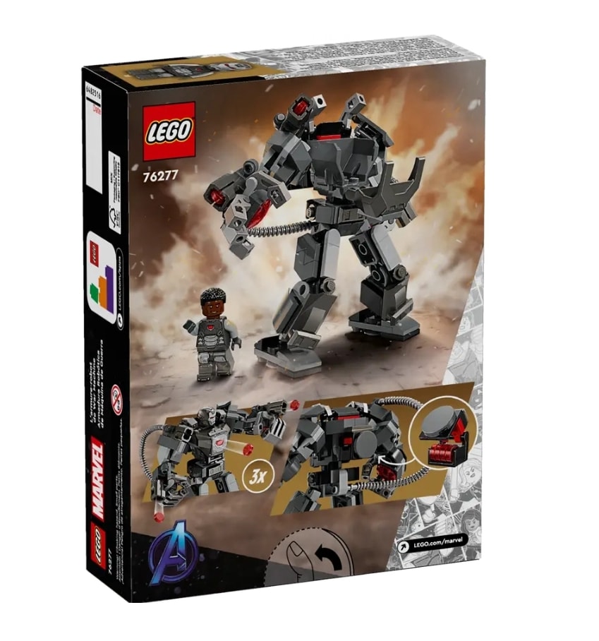 【LEGO 樂高】磚星球〡 76277 漫威系列 戰爭機器七甲 War Machine Mech Armor