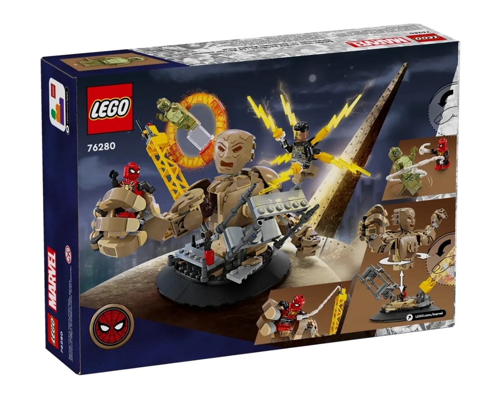 【LEGO 樂高】磚星球〡 76280 漫威系列 蜘蛛人vs沙人: Final Battle Spider-Man vs. Sandman: Final Battle