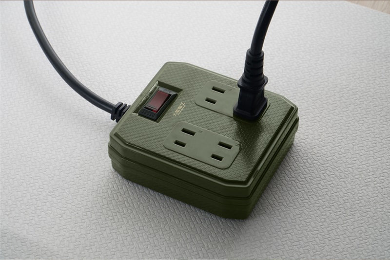 【太星電工】一開四插動力軟線2P15A/10米(混色) OFB41210