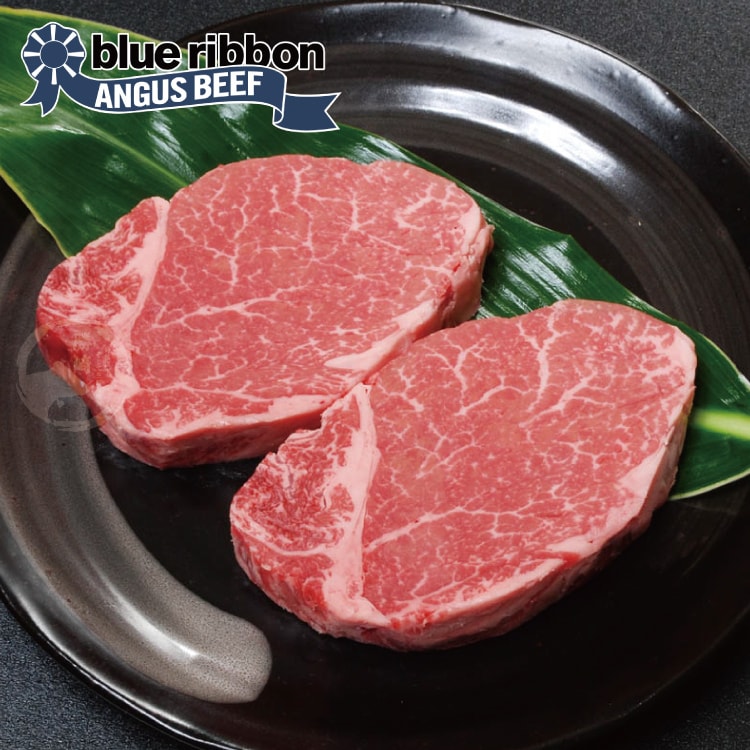 【勝崎生鮮】美國藍絲帶極黑菲力牛排8片組(150公克±10%/1片)-免運直送