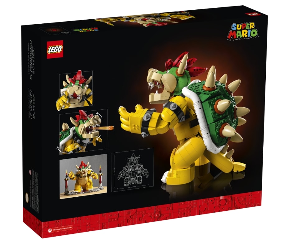 【LEGO 樂高】磚星球〡 71411 瑪莉歐系列 巨大庫巴 The Mighty Bowser™