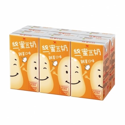 【統一】蜜豆奶-雞蛋口味250mlx6入/組