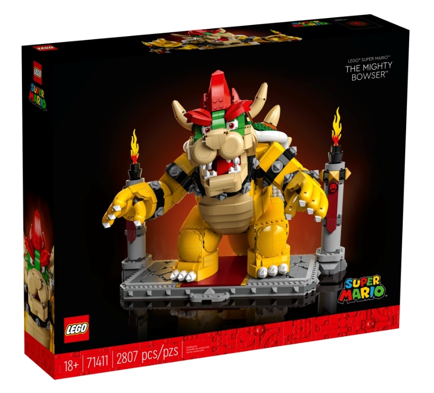 【LEGO 樂高】磚星球〡 71411 瑪莉歐系列 巨大庫巴 The Mighty Bowser™