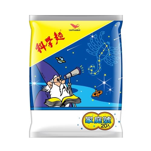 【統一】科學麵原味Mini包15gx20入/袋