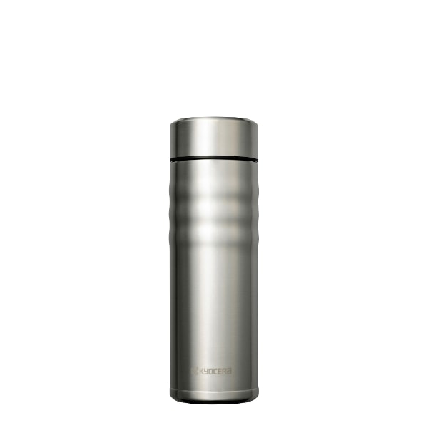 【KYOCERA 京瓷】日本京瓷 陶瓷塗層旋蓋式保溫杯 500ml(原廠總代理)