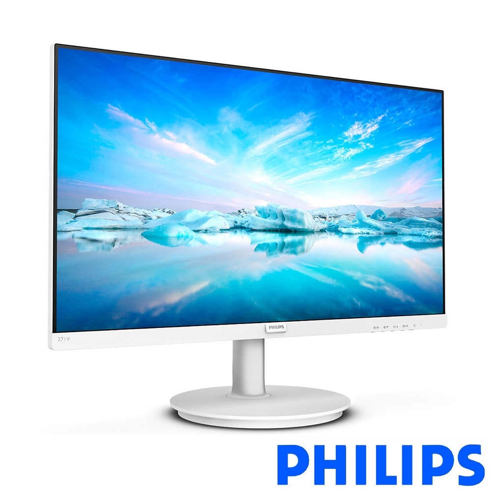 【Philips 飛利浦】271V8W 27吋 IPS FHD窄邊框寬螢幕 I 福利箱損品 內容物全新