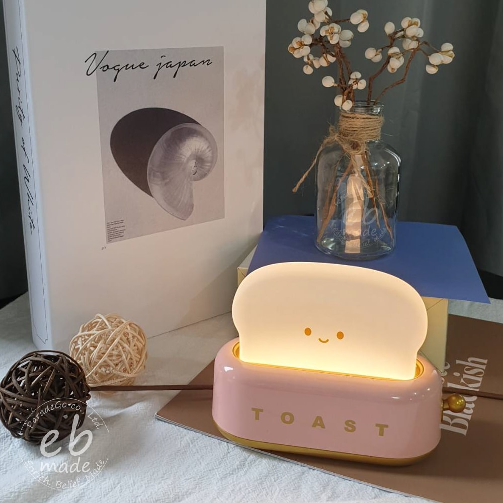 【E.B. Made】E.B. MADE 超萌烤吐司機小夜燈