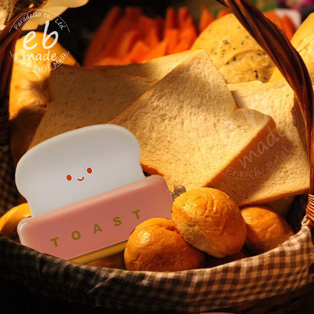 【E.B. Made】E.B. MADE 超萌烤吐司機小夜燈