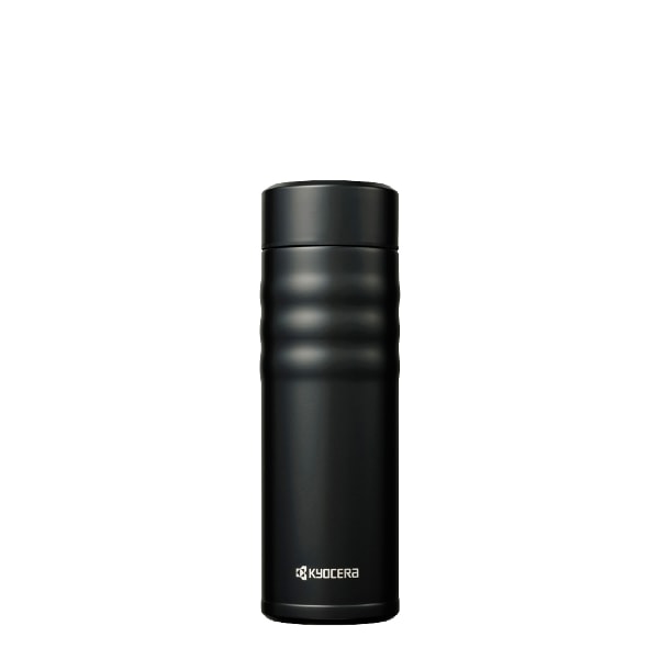 【KYOCERA 京瓷】日本京瓷 陶瓷塗層旋蓋式保溫杯 500ml(原廠總代理)
