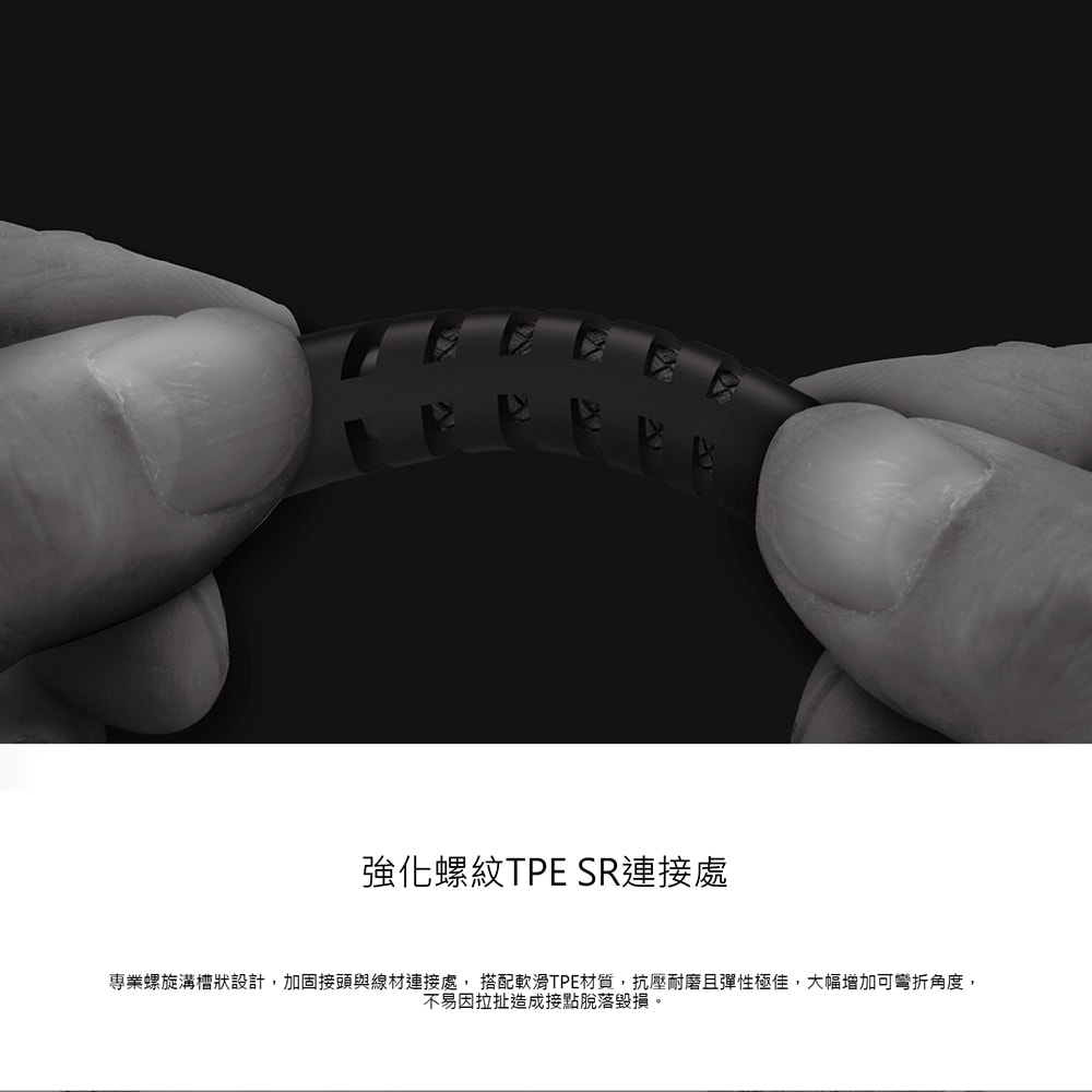 【E.B. Made】FTK (安卓通用) 四合一快速充電傳輸線200cm (金屬編織線)