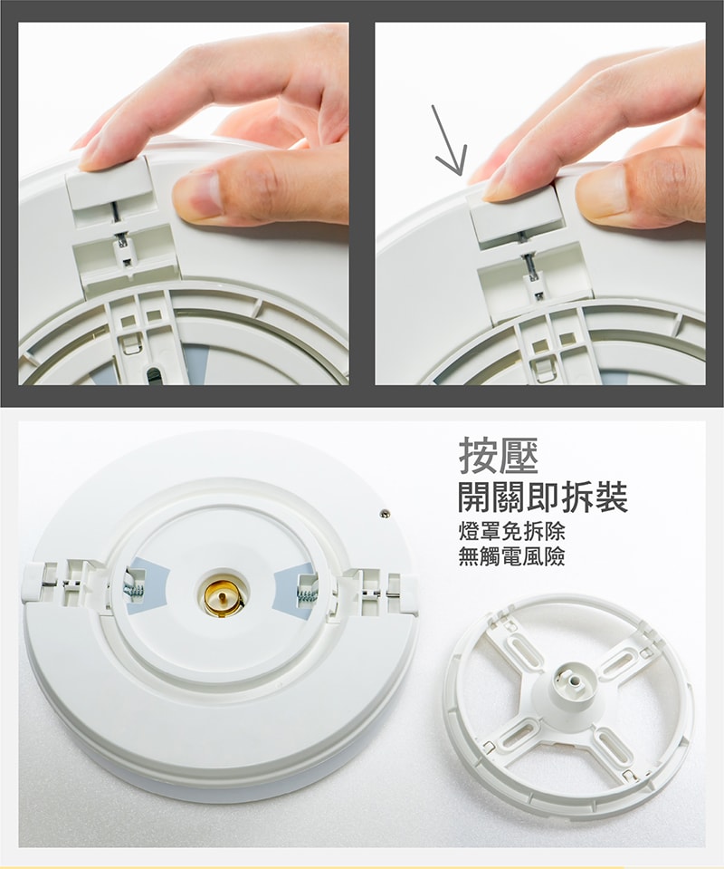 【寶島之光】16W LED 蛋糕吸頂燈(白光/自然光/黃光) /2入組合 Y6S16