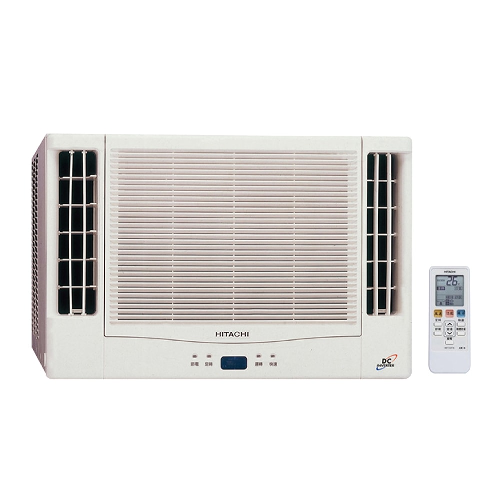 【HITACHI 日立】6-7坪 變頻雙吹窗型冷氣 RA-50QR
