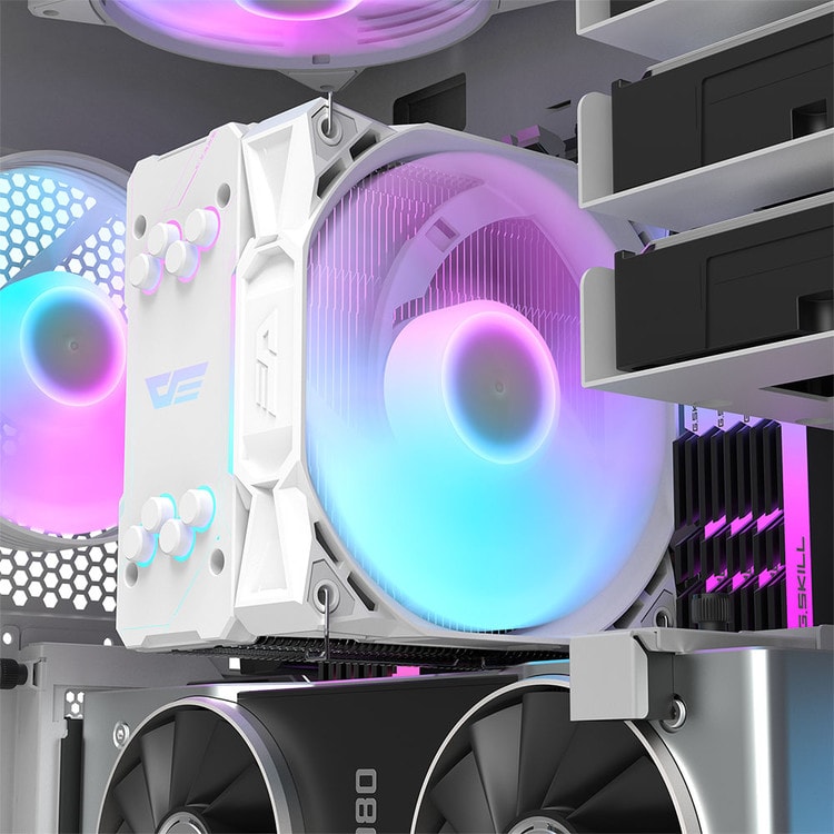 【darkFlash】大飛 S11 PRO A.RGB CPU散熱器 (支援12代CPU) 白