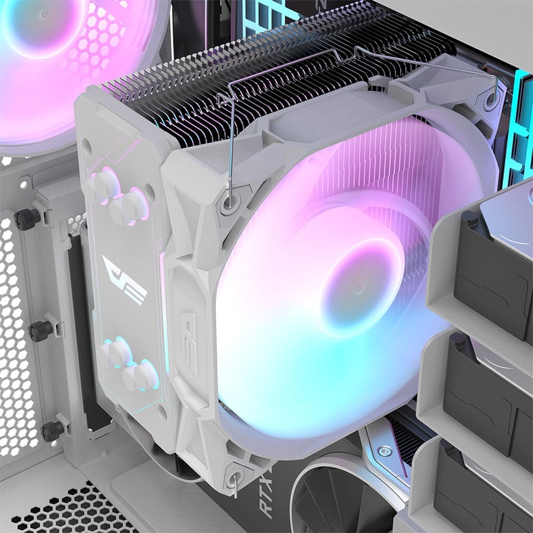 【darkFlash】大飛 S11 PRO A.RGB CPU散熱器 (支援12代CPU) 白