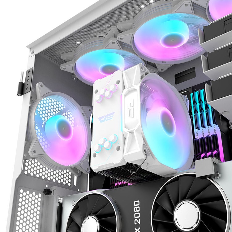 【darkFlash】大飛 S11 PRO A.RGB CPU散熱器 (支援12代CPU) 白