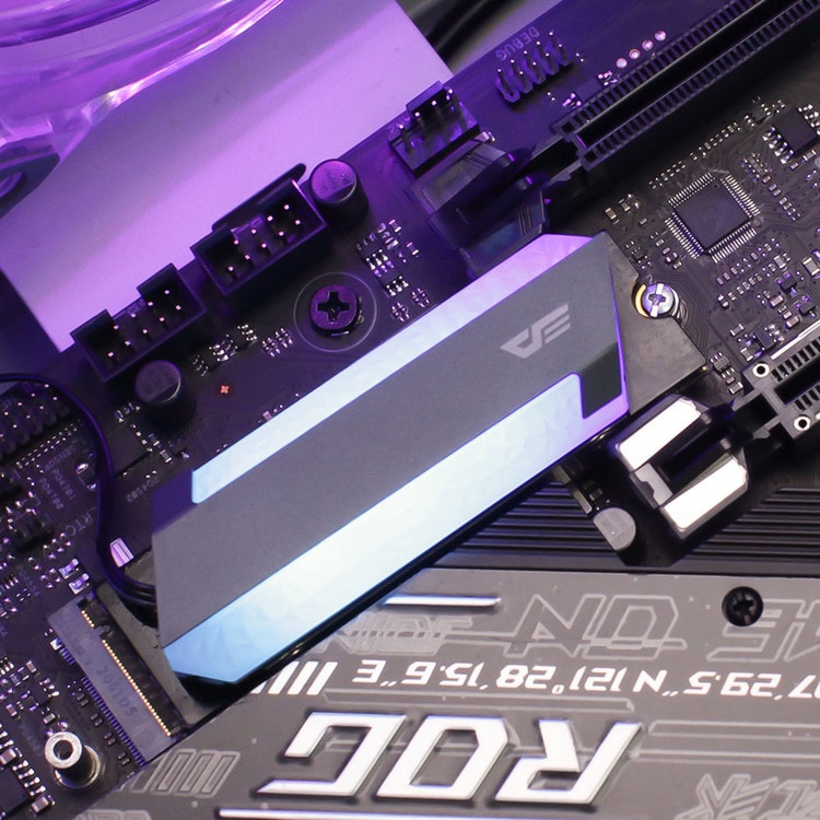 【darkFlash】大飛 DM4 M.2 2280 ARGB SSD固態硬盤散熱片