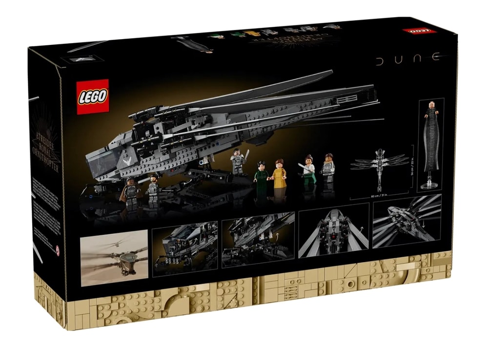 【LEGO 樂高】磚星球〡 10327 ICONS™ 沙丘 亞崔迪家族飛機 Dune Atreides Royal Ornithopter