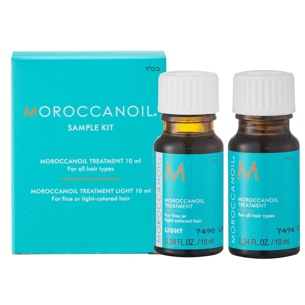 【MOROCCANOIL 摩洛哥優油】優油MINI組(優油10ml+輕優油10ml) 台灣專櫃貨