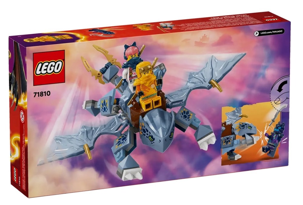 【LEGO 樂高】磚星球〡 71810 旋風忍者 幼龍阿隆 Young Dragon Riyu