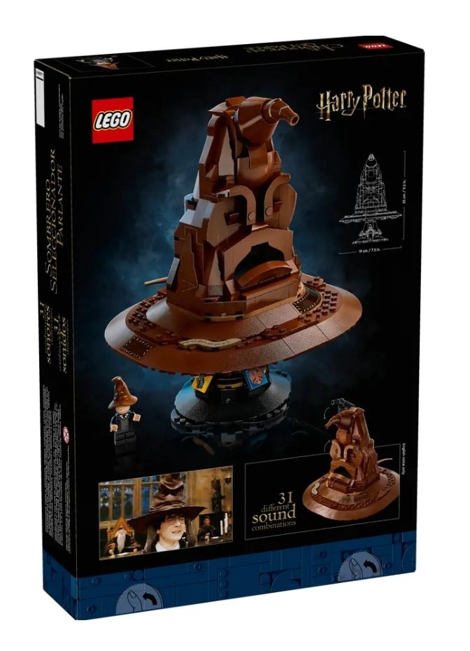 【LEGO 樂高】磚星球〡 76429 哈利波特 分類帽 Talking Sorting Hat™
