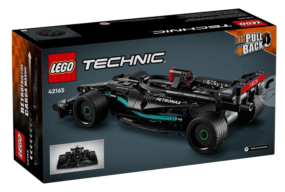 【LEGO 樂高】磚星球〡 42165 動力科技 Mercedes-AMG F1 W14迴力車 Mercedes-AMG F1 W14 E Performance Pull-Back