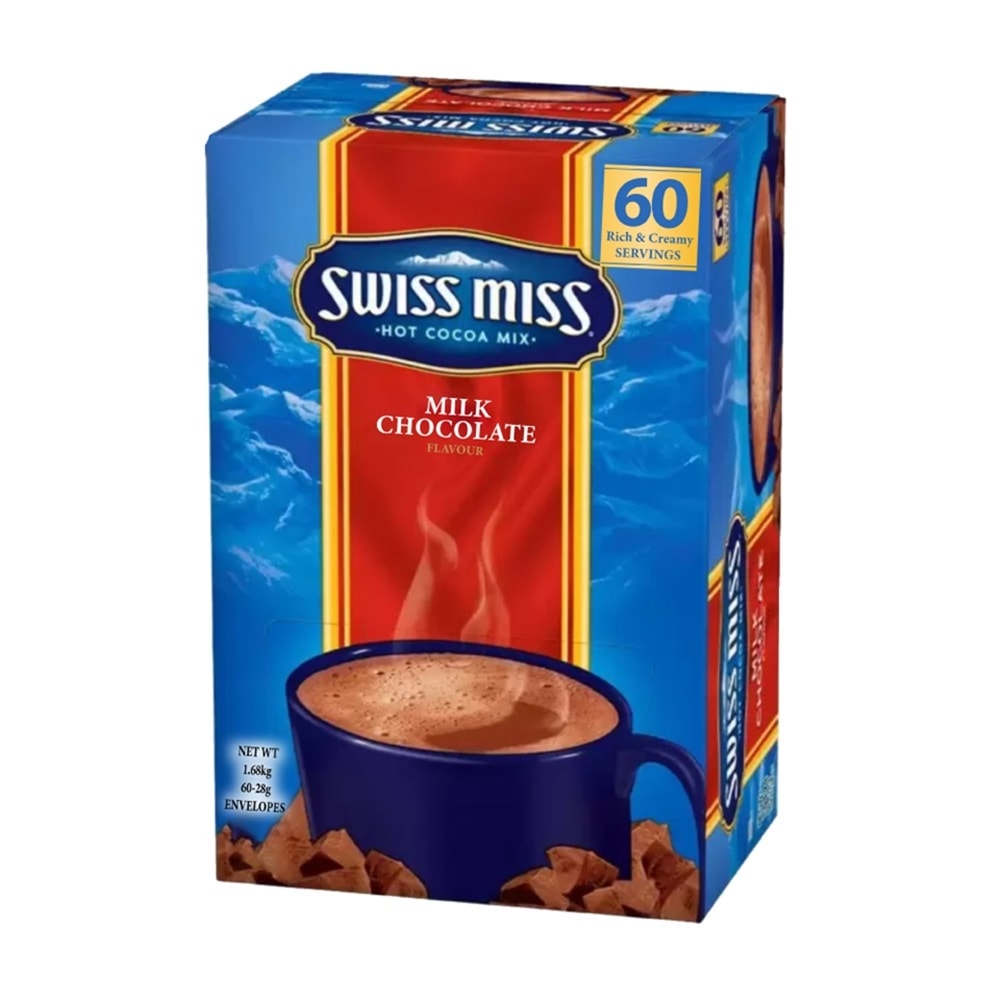 【SWISS MISS】熱可可粉大包裝1盒組(28g*60入)
