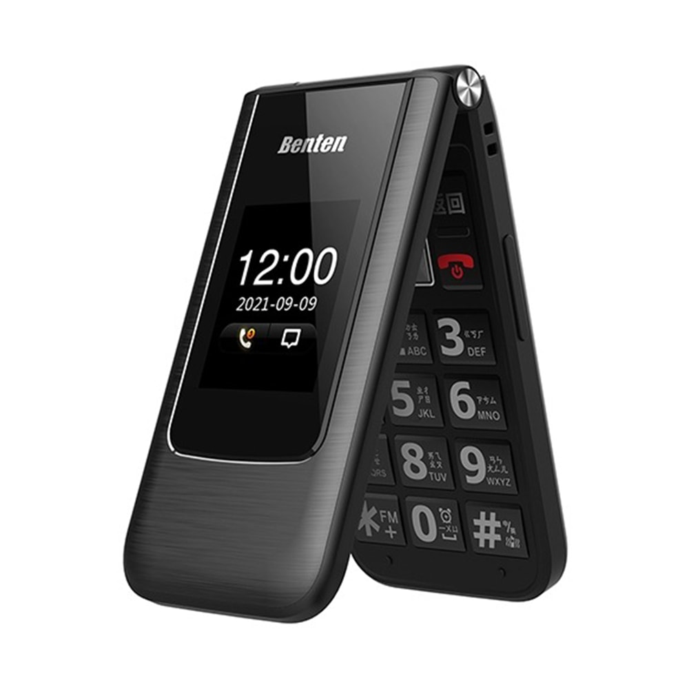【Benten 奔騰】F62 Plus/F62+ TYPE-C 雙螢幕 4G 摺疊按鍵式手機 老人機【時尚外觀 拉絲設計】