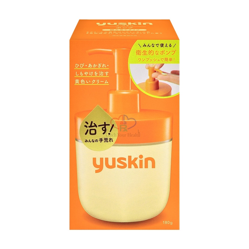 【Yuskin 悠斯晶】乳霜180g (液壓瓶x1+補充包x2) 手腳身體皆可使用
