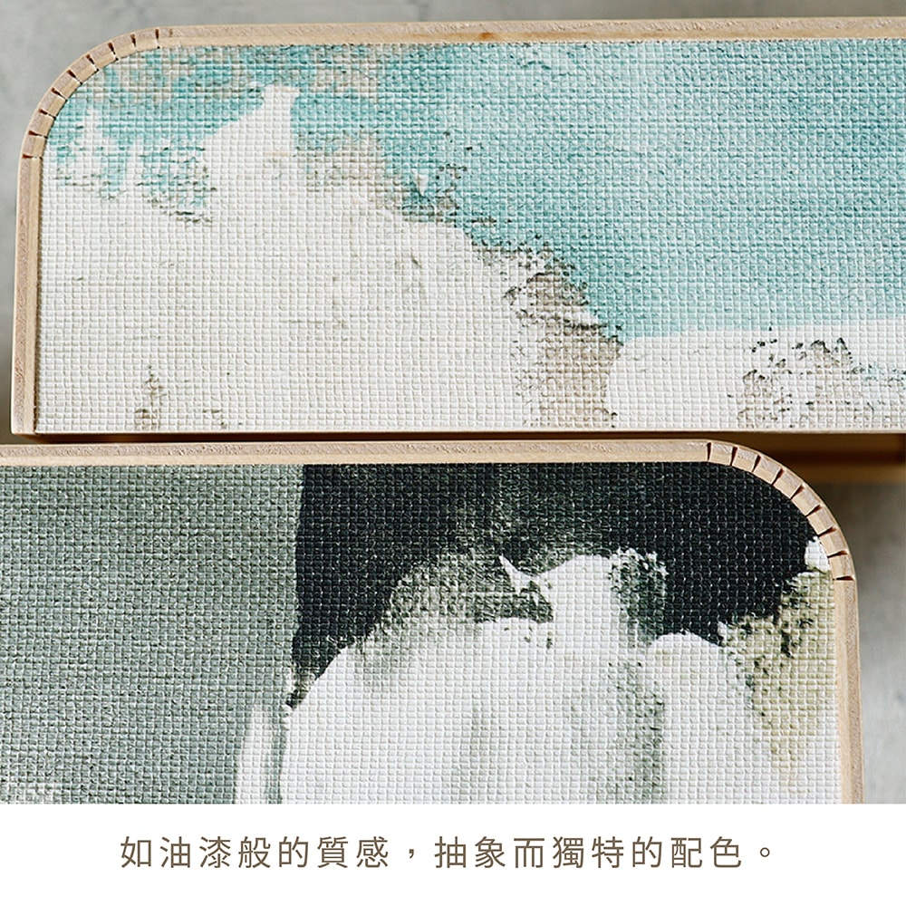 【yamato japan】繪畫風格木製面紙盒